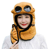 Thermal Winter Trapper Hat With Glasses