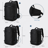 Waterproof OEM  Expandable Gym Bag With Shoe Compartment