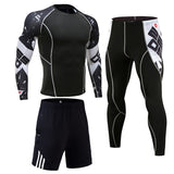 Men's Compression Sports Suit Quick Drying Perspiration