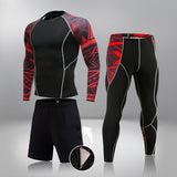 Men's Compression Sports Suit Quick Drying Perspiration