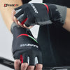 Touch Screen Half Finger Racing Gloves