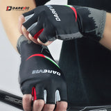 Touch Screen Half Finger Racing Gloves