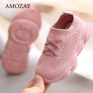 Kids Shoes Anti-Slip Soft Rubber Bottom Baby Sneaker