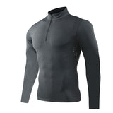 Men's Long Sleeve Top Workout Quick Drying Compression Jerseys