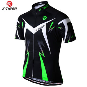 X-Tiger Cycling Jersey Men's Clothing Quick-Dry