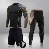 Men's Compression Sports Suit Quick Drying Perspiration