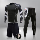 Men's Compression Sports Suit Quick Drying Perspiration