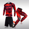 3 Pcs Compression Sportswear Rashguard Tracksuits