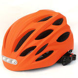 Front and Rear Lighting LED Lights Road Bike Helmet