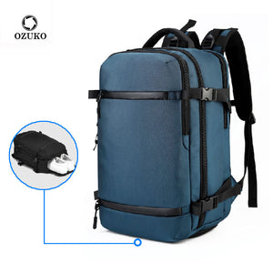 Waterproof OEM  Expandable Gym Bag With Shoe Compartment
