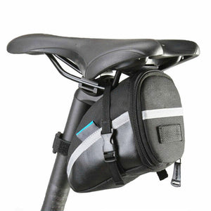 ROSWHEEL 1.2L Portable Waterproof Bike Saddle Bag Cycling Seat Pouch