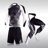 3 Pcs Compression Sportswear Rashguard Tracksuits