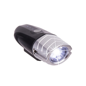 Waterproof USB Rechargeable Front Light Lamp Torch
